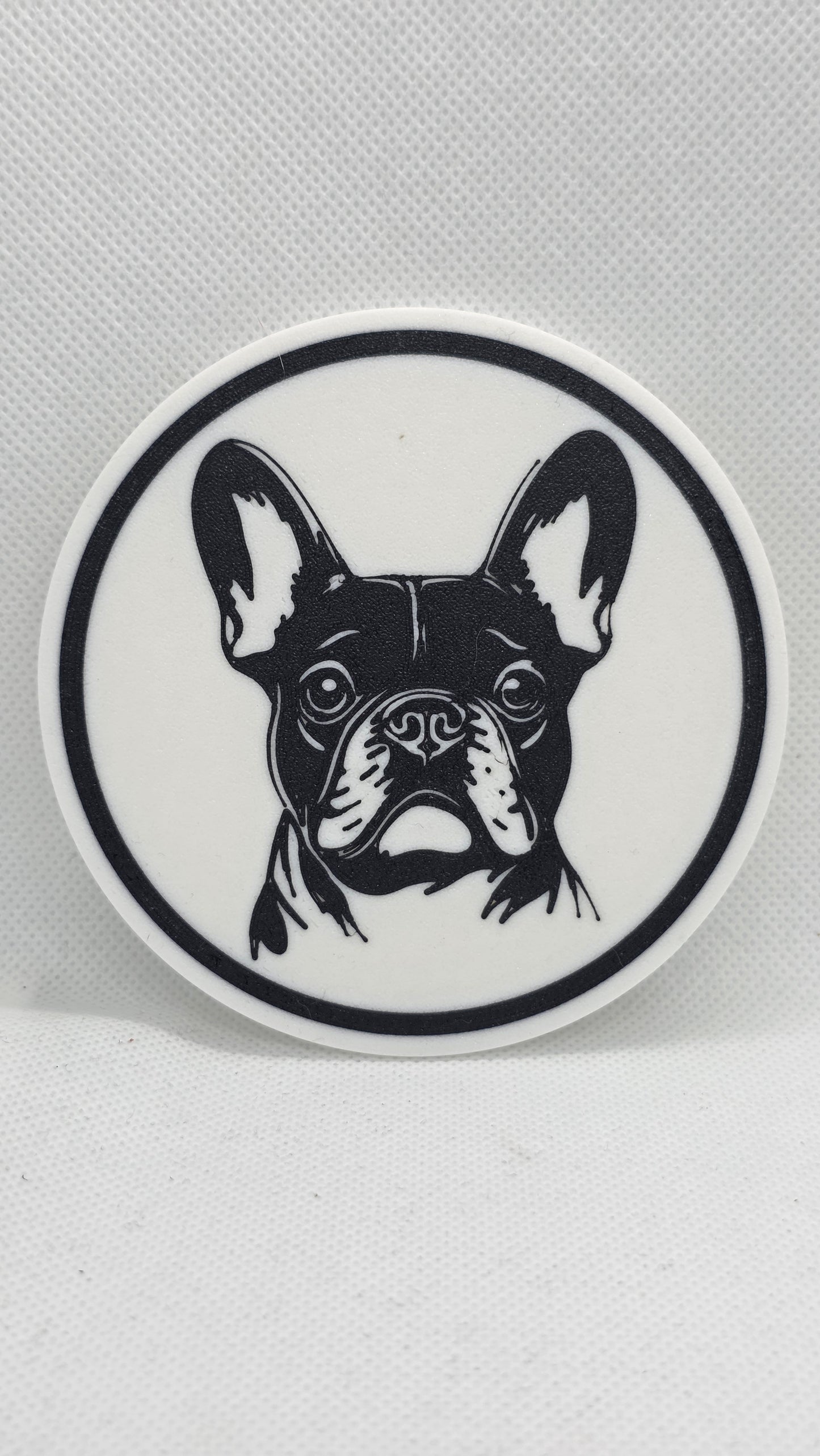 3d dog breed coaster