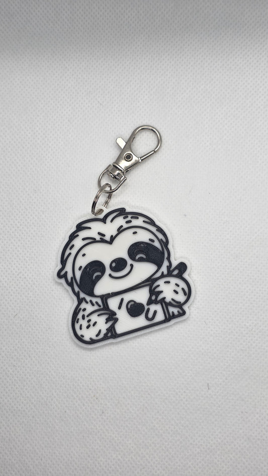 Sloth keyring